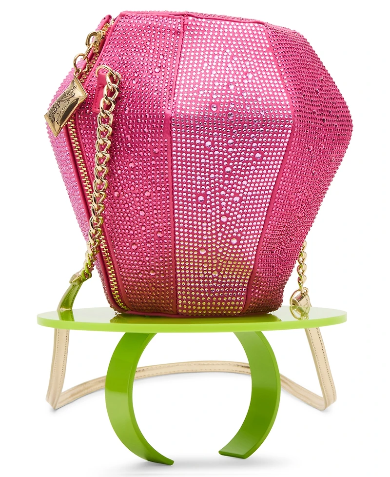 Betsey Johnson Put A Ring On It Small Crossbody Bag