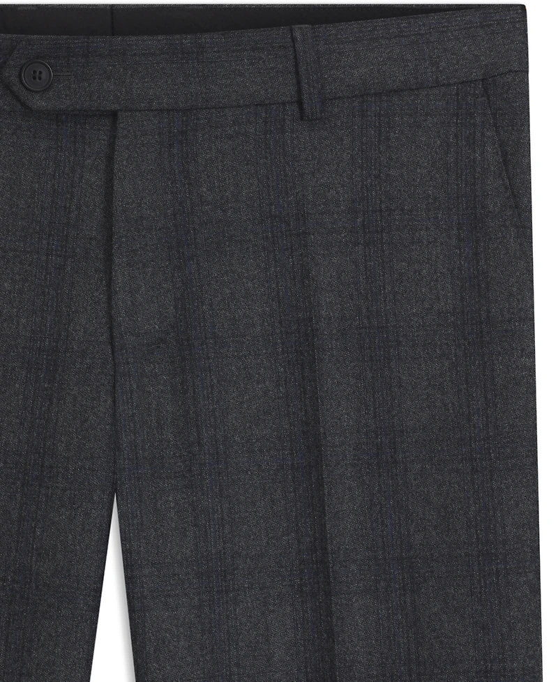 Boss by Hugo Men's Beckham x Checked Wool Slim-Fit Pants