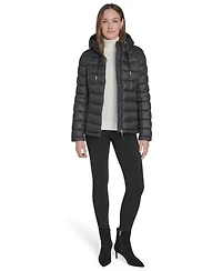 Tommy Hilfiger Women's Packable Hooded Puffer Jacket