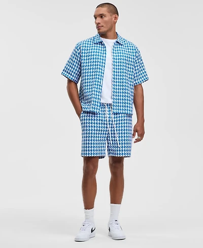 Mode of One Men's Relaxed-Fit Yarn-Dyed Shorts, Macy's Exclusive