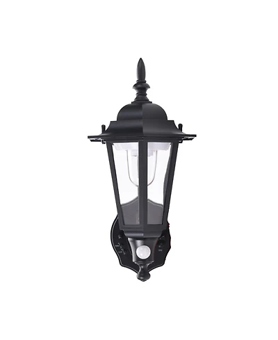 Maxsa Innovations Battery-powered Motion Activated Wall Sconce - Copper 12 inch tall Hexagonal