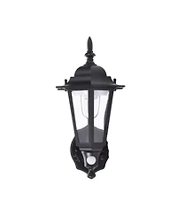 Maxsa Innovations Battery-powered Motion Activated Wall Sconce - Copper 12 inch tall Hexagonal