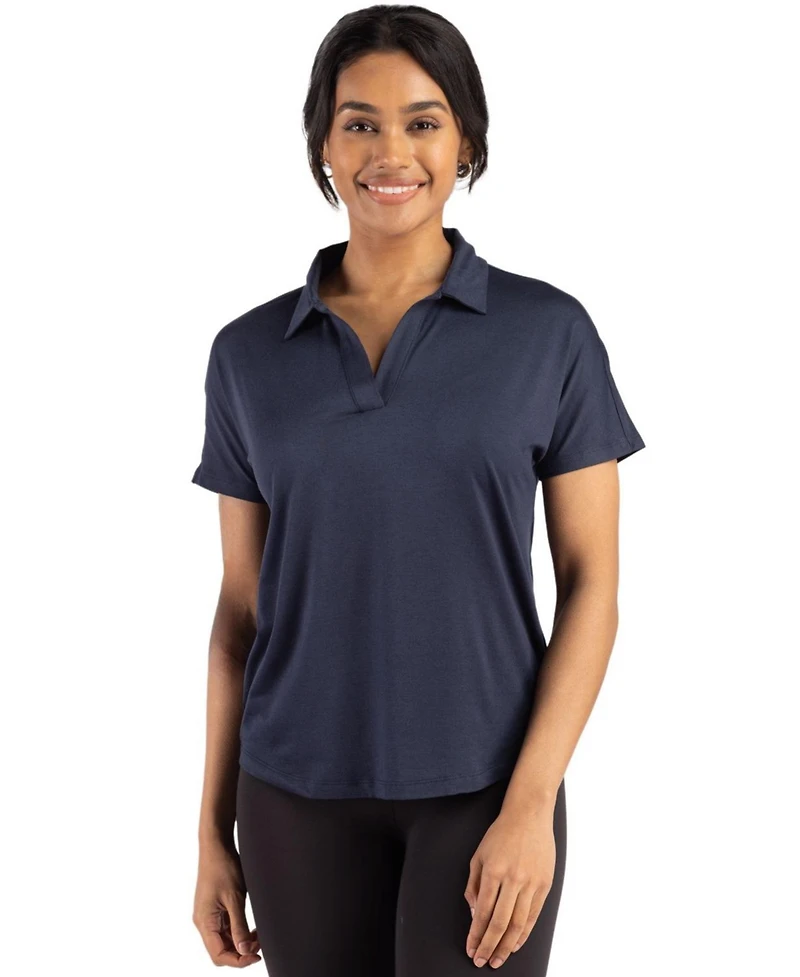 Cutter & Buck Women's Coastline Epic Comfort Recycled Dolman Polo