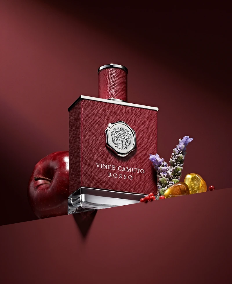Vince Camuto Men's Rosso Eau De Toilette Fragrance, 3.4 oz.