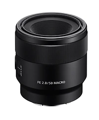 Sony Fe 50mm f/2.8 Macro Lens for Sony E, Bundle with 55mm Filter Kit, Lens Case, Lens Cleaner, Cleaning Kit, Lens Cap Tether