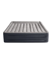 Intex Dura Beam Plus Deluxe Blow Up Air Mattress Bed with Built In Pump, King