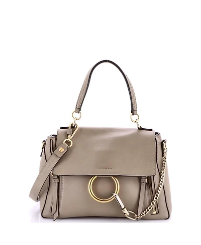 Pre-Owned Chloe Small Faye Day Bag Leather