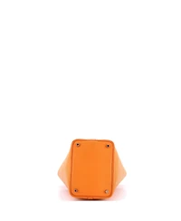 Pre-Owned Hermes Pm Picotin Lock Bag Tressage Epsom