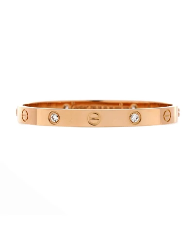 Pre-Owned Cartier Love 4 Diamond Bracelet