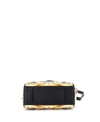 Pre-Owned Versace Medium x Fendi Fendace La Medusa Top Handle Bag Printed Laminated Leather with Leather