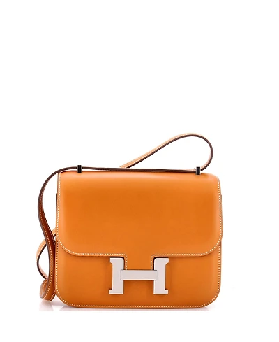 Pre-Owned Hermes 18 Constance Bag Veau Butler