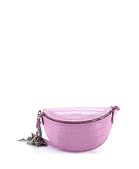 Pre-Owned Balenciaga Xxs Souvenir Belt Bag Embossed Leather