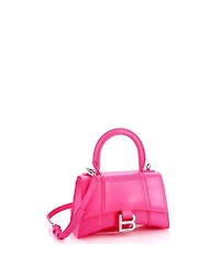 Pre-Owned Balenciaga Xs Hourglass Top Handle Bag Leather