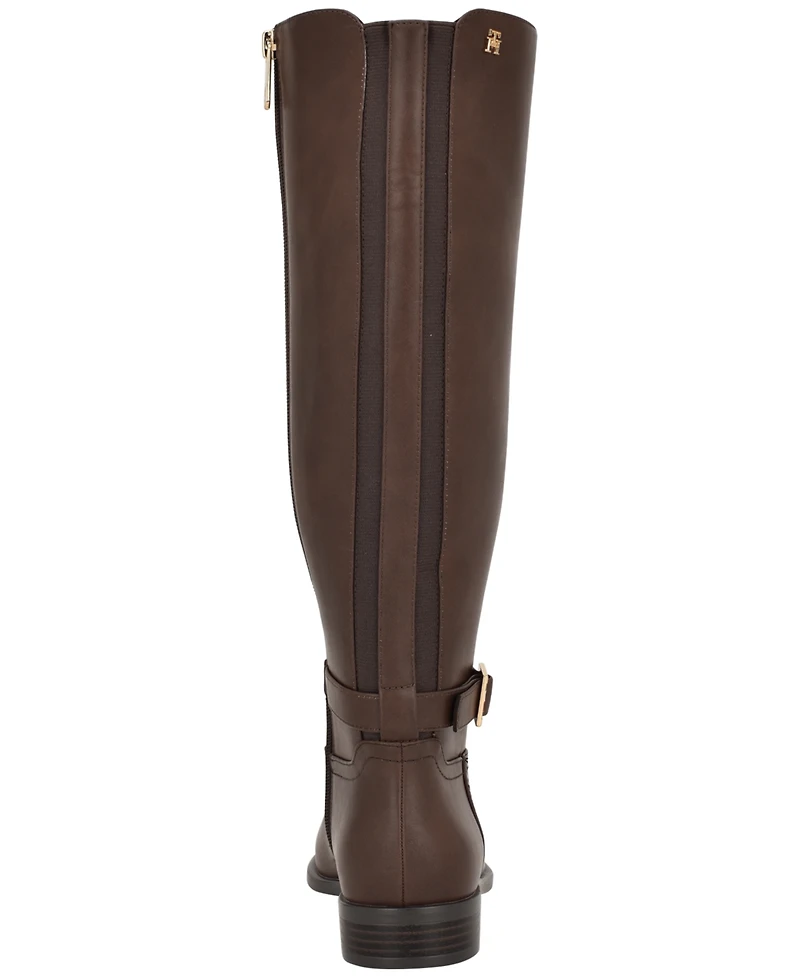 Tommy Hilfiger Women's Mireya Side Zip Riding Boot