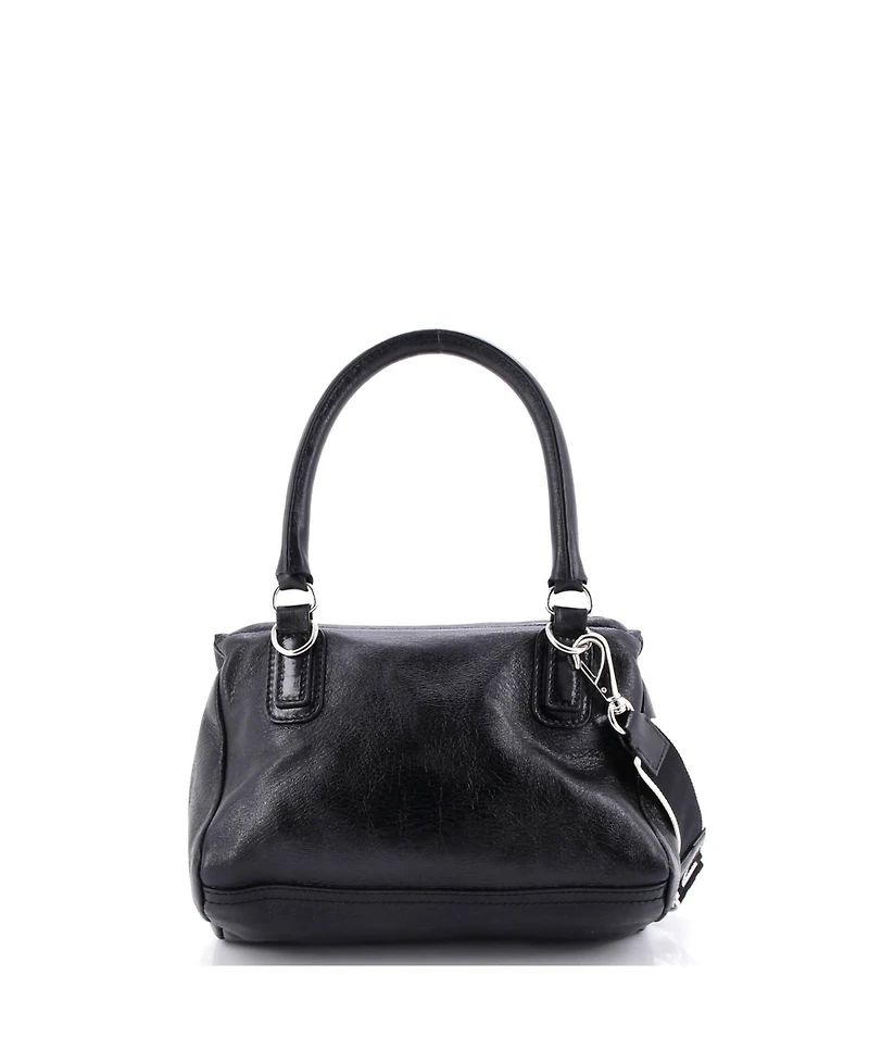 Pre-Owned Givenchy Small Pandora Bag Crinkled Patent