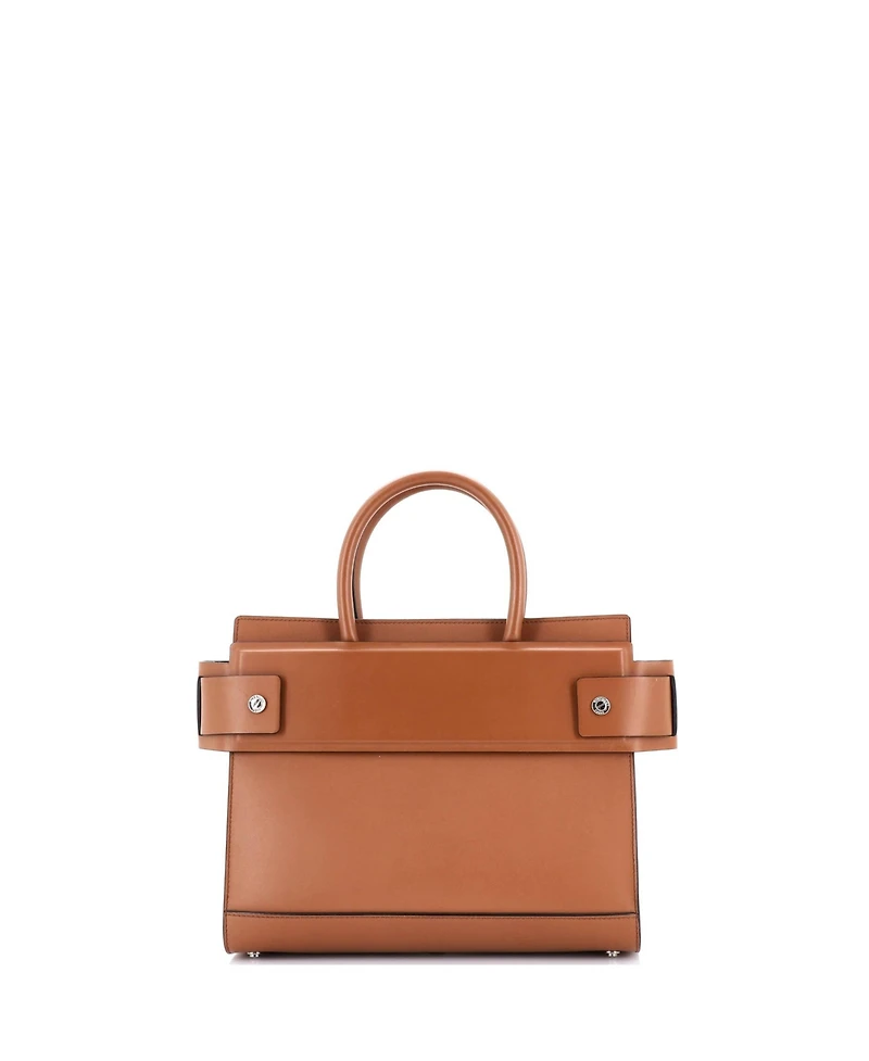 Pre-Owned Givenchy Small Horizon Satchel Leather