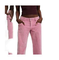 Cotton On Women's Low Rise Straight Cord Pant
