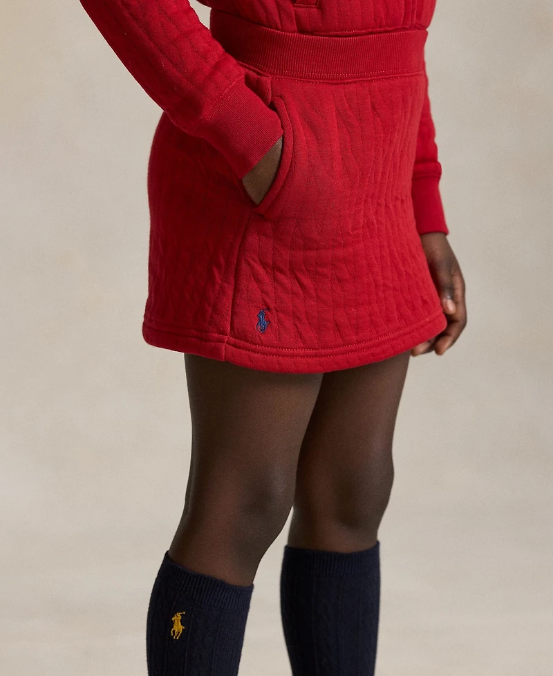 Polo Ralph Lauren Toddler & Little Girls 2T-6X Quilted Cable-Motif Skirt