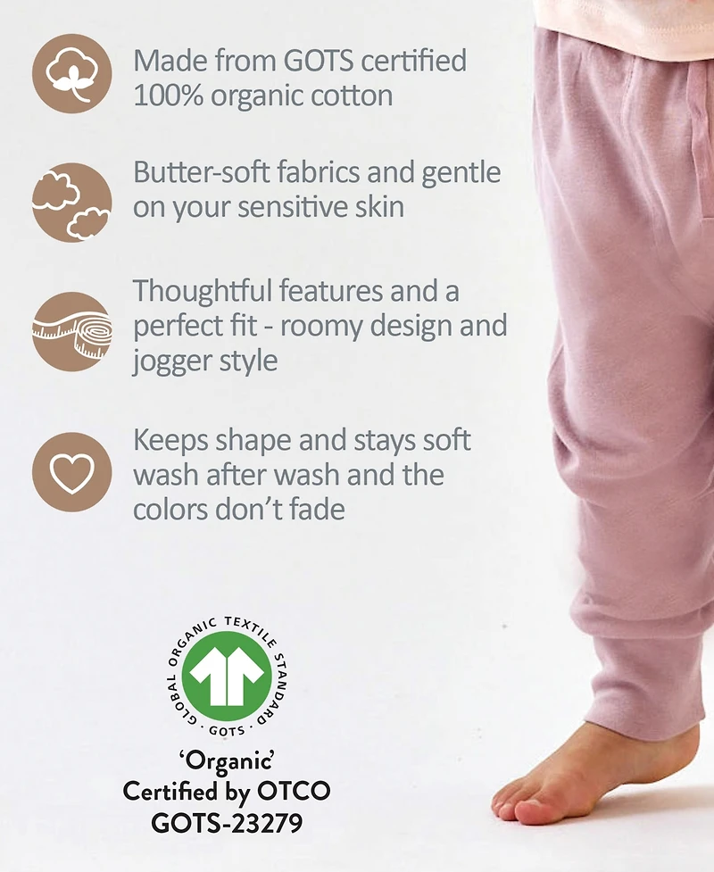 butterblu Baby 4-Piece Jogger Pants