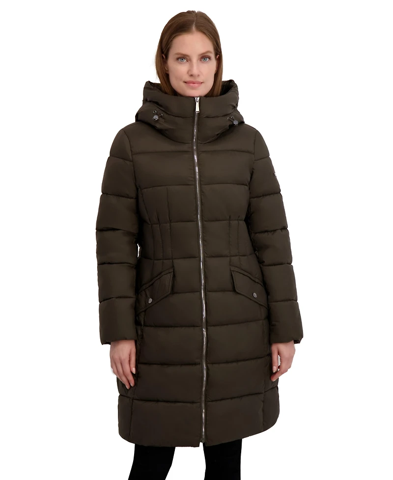 Laundry By Shelli Segal Women's Sega Long Puffer Coat