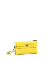 Pre-Owned Hermes Kelly To Go Wallet Evercolor