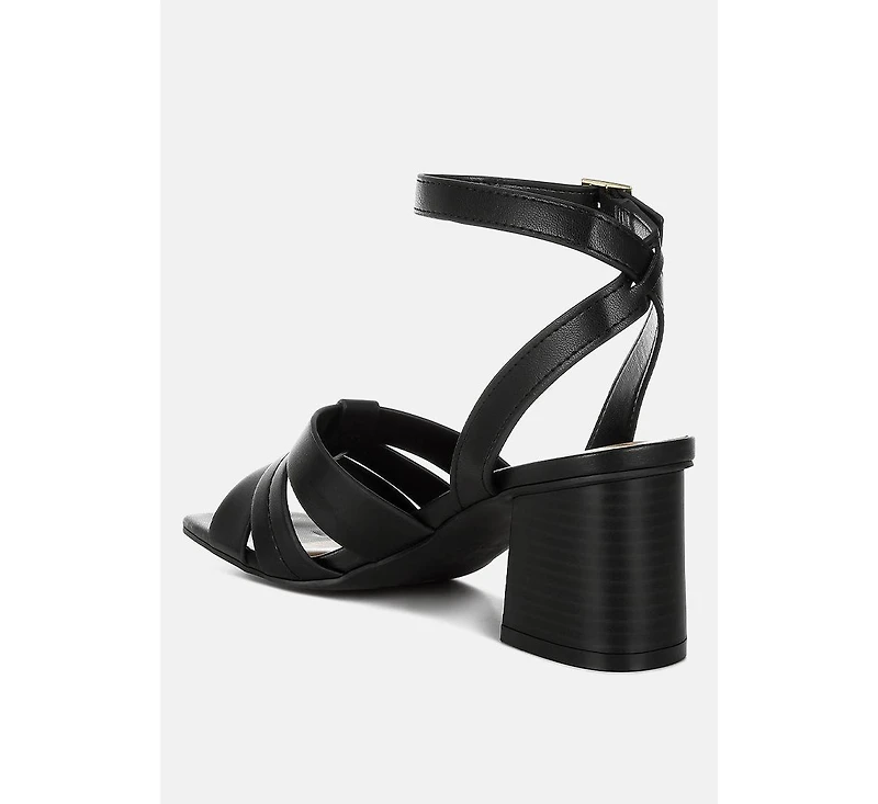 London Rag Signora Pin Buckle Ankle Strap Sandals Women