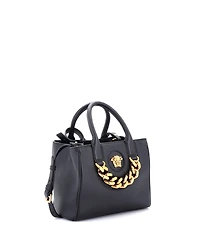 Pre-Owned Versace Small La Medusa Convertible Tote Bag Leather