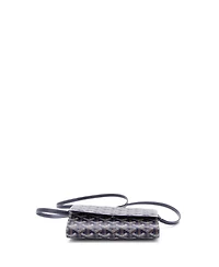Pre-Owned Goyard Varenne Continental Wallet with Strap Coated Canvas