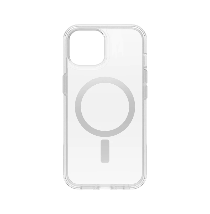 OtterBox Symmetry Clear MagSafe Case for Apple iPhone 15 / iPhone 14 / iPhone 13 / IPSE2025