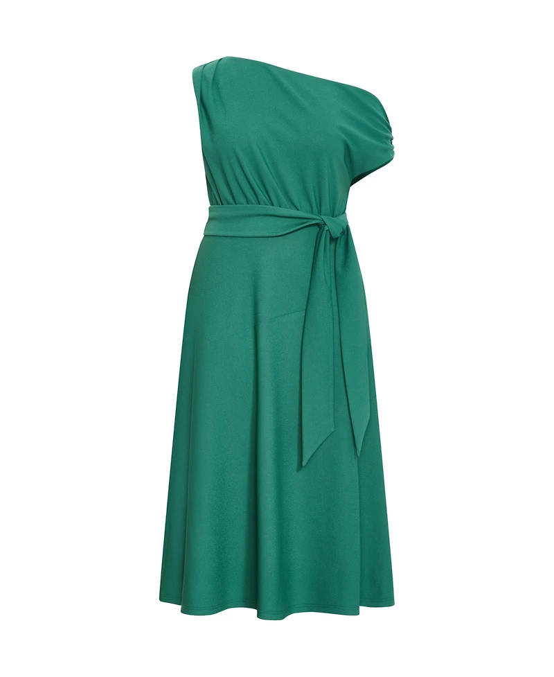 City Chic Women's Kate Off Shoulder Midi Dress