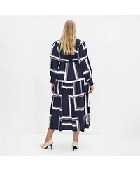City Chic Women's Kinsley Print Maxi Dress