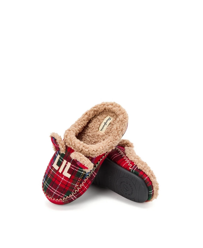Dearfoams Boys Lil Bear Clog Slipper