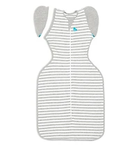 Love To Dream Baby Transition Bag Sleep Sack - Original 1.0 Tog White Large (19-24lbs)
