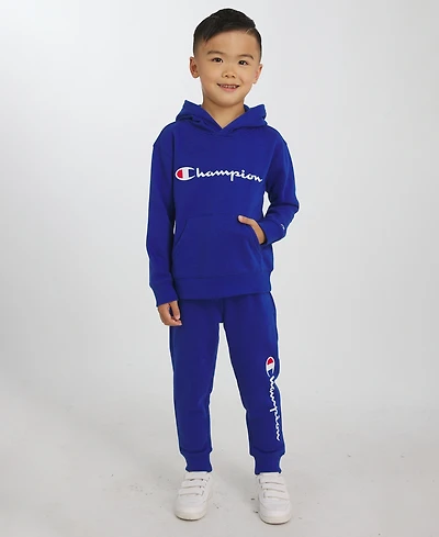 Champion Boys 4T-7 3-Piece T-Shirt, Hoodie and Joggers Set