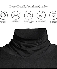 Lands' End Lightweight Jersey Long Sleeve Turtleneck