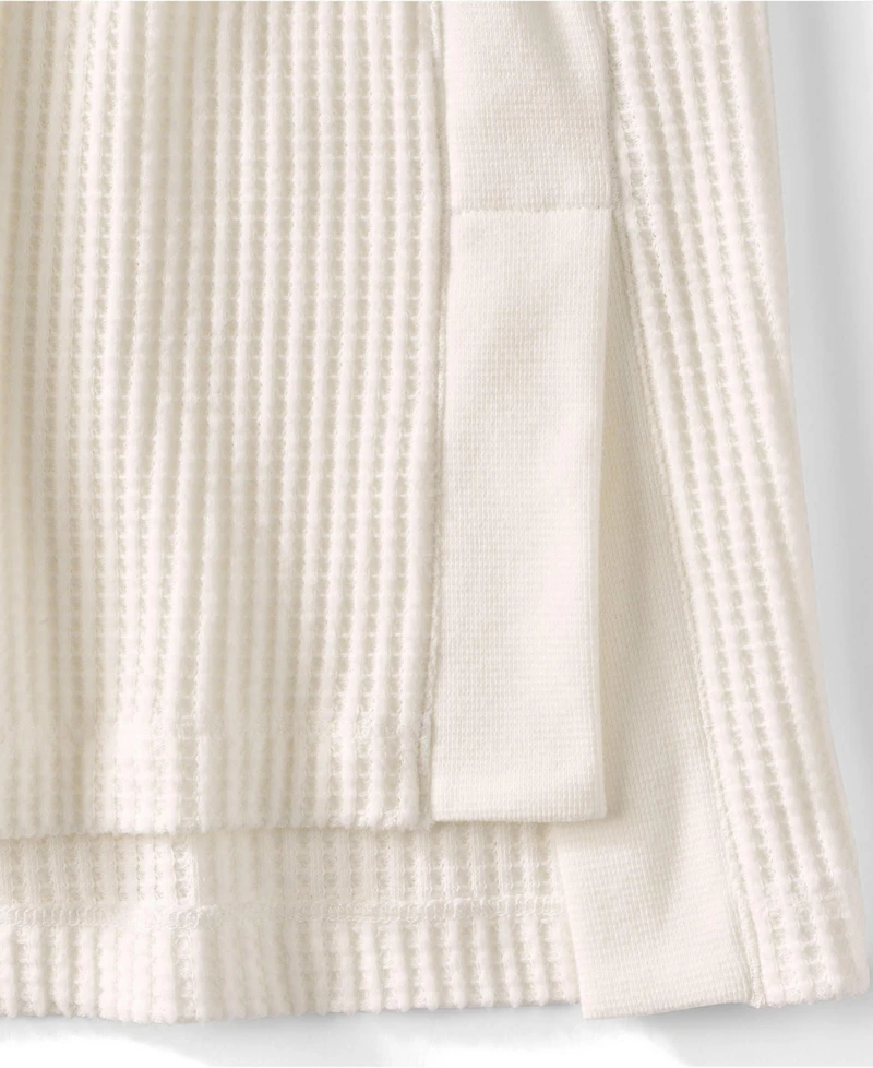 Lands' End Plus Long Sleeve Waffle Cowl Neck Tunic