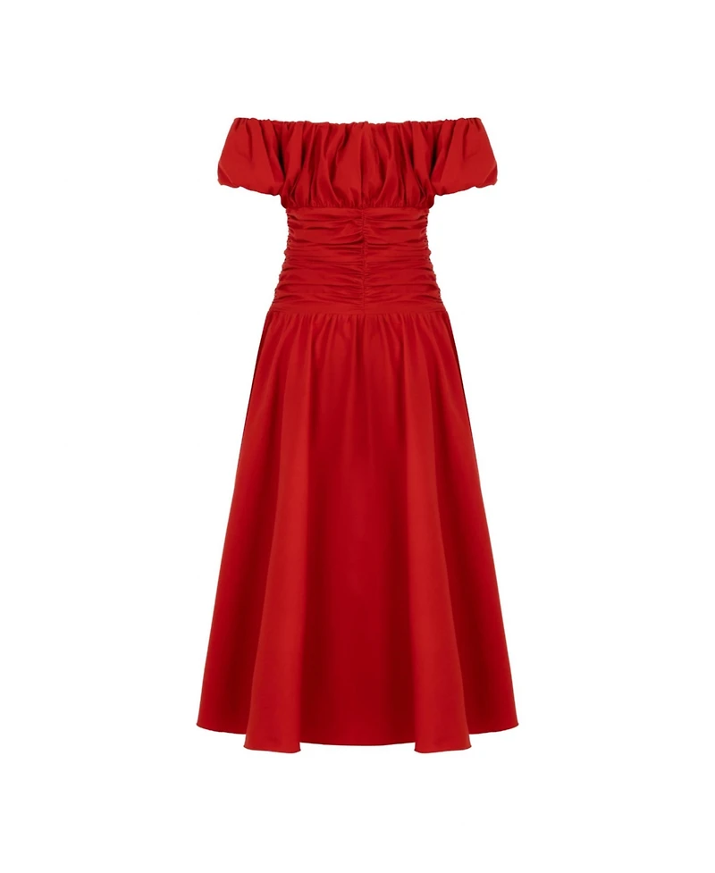 Nocturne Women's Drape Midi Dress