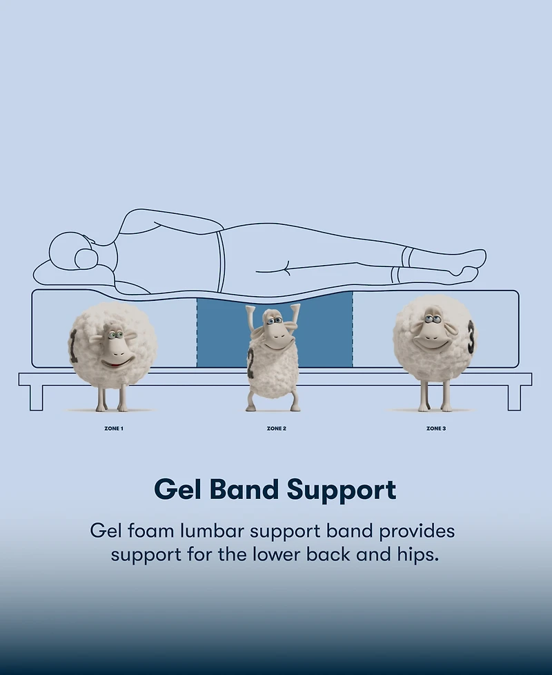 Serta Perfect Sleeper Iceland Poppy 12" Firm Tight Top Mattress Set, Queen