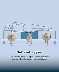 Serta Perfect Sleeper Iceland Poppy 13.5" Medium Tight Top Mattress Set, Twin Xl
