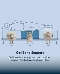 Serta Perfect Sleeper Tundra Valley 14" Firm Hybrid Tight Top Mattress Set, Queen Split