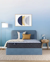Serta Perfect Sleeper Iceland Poppy 12" Firm Tight Top Mattress Set, Twin