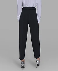 Karl Lagerfeld Paris Women's Embellished Belt Pants