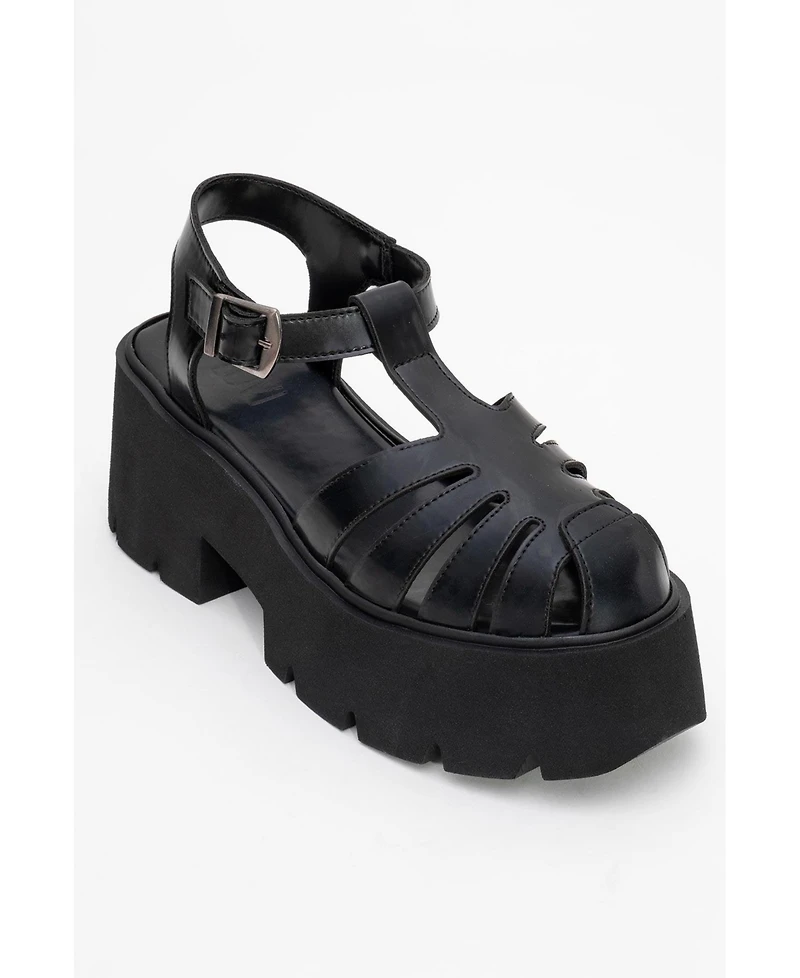 Prologue Shoes Verua Platform Sandal (Women)