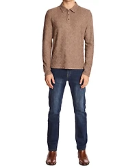 Paisley & Gray Men's Long Sleeve Polo Sweater