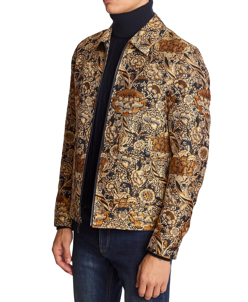 Paisley & Gray Men's Milo Patterned Bomber Jacket