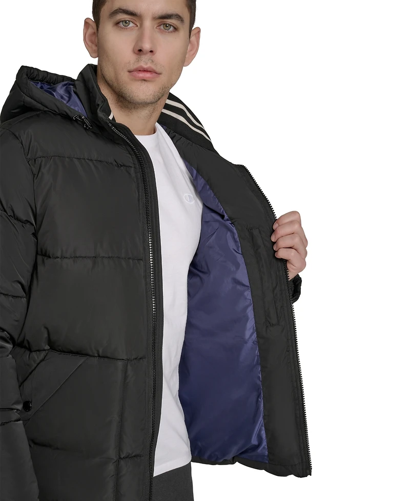 Champion Men's Puffer With Hood Jacket