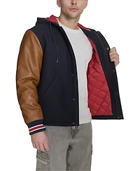 Champion Men's Mixed Media Coaches Jacket