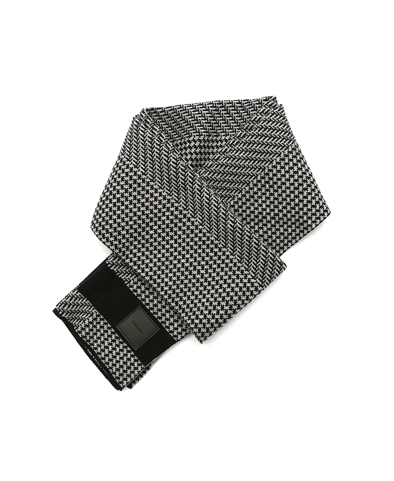 Calvin Klein Men's Mixed Pattern Scarf