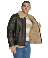 Levi's Men's Faux Shearling Aviator Jacket