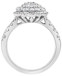 Macy's Certified Diamond Ring (1-1/2 ct. t.w.) in 14K White Gold